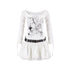 Cest_Nous_Punk_Star_Print_Raglan_Sleeve_Puff_Women&