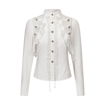 Cest_Nous_Romantic_Lace_Ruffle_Waist_Spliced_Open_Cardigan_Women&