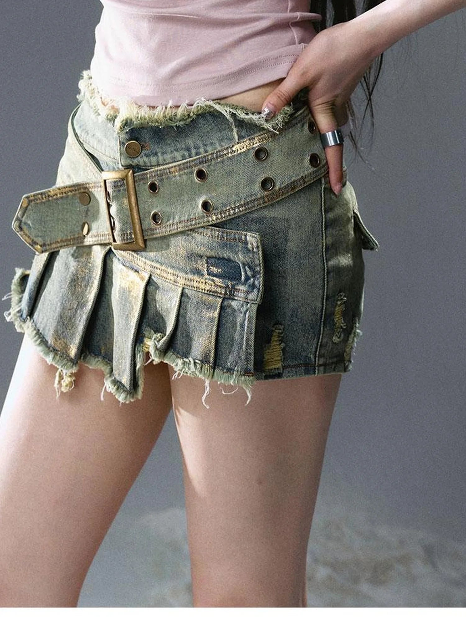 Sea Witch Butterfly Poetry Tee V-Neck T-Shirt Long-Sleeve