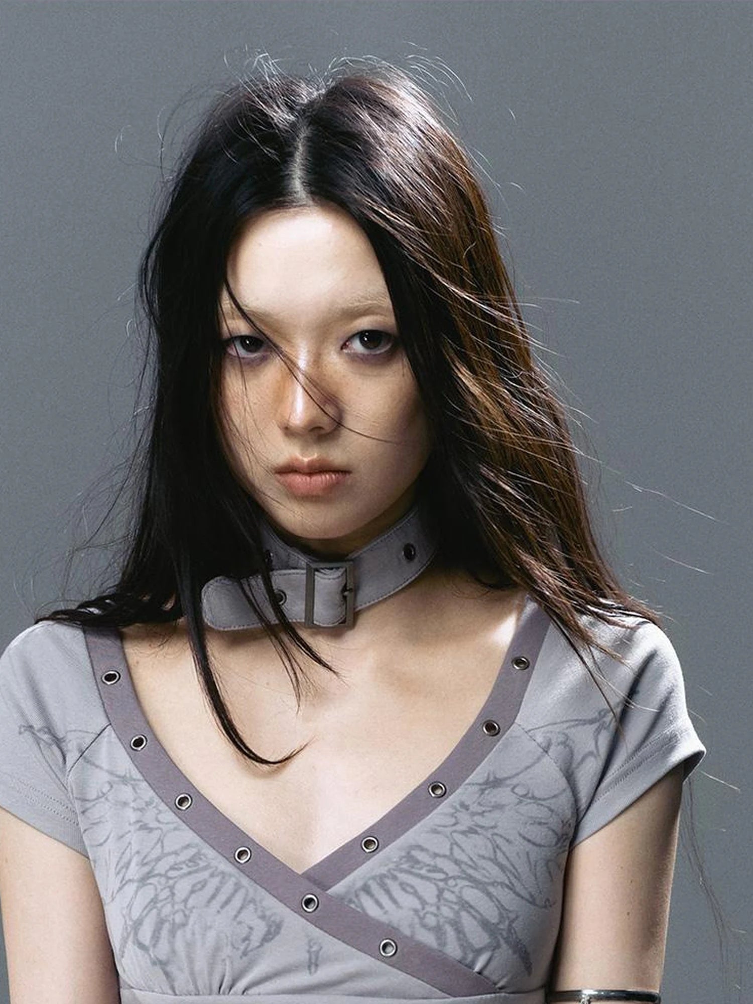 Sea Witch Butterfly Poetry Tee V-Neck T-Shirt Long-Sleeve