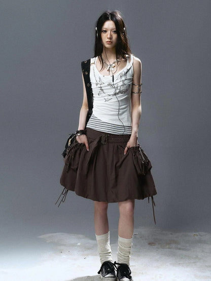 Sea Witch Crystal Shell Layered Necklace