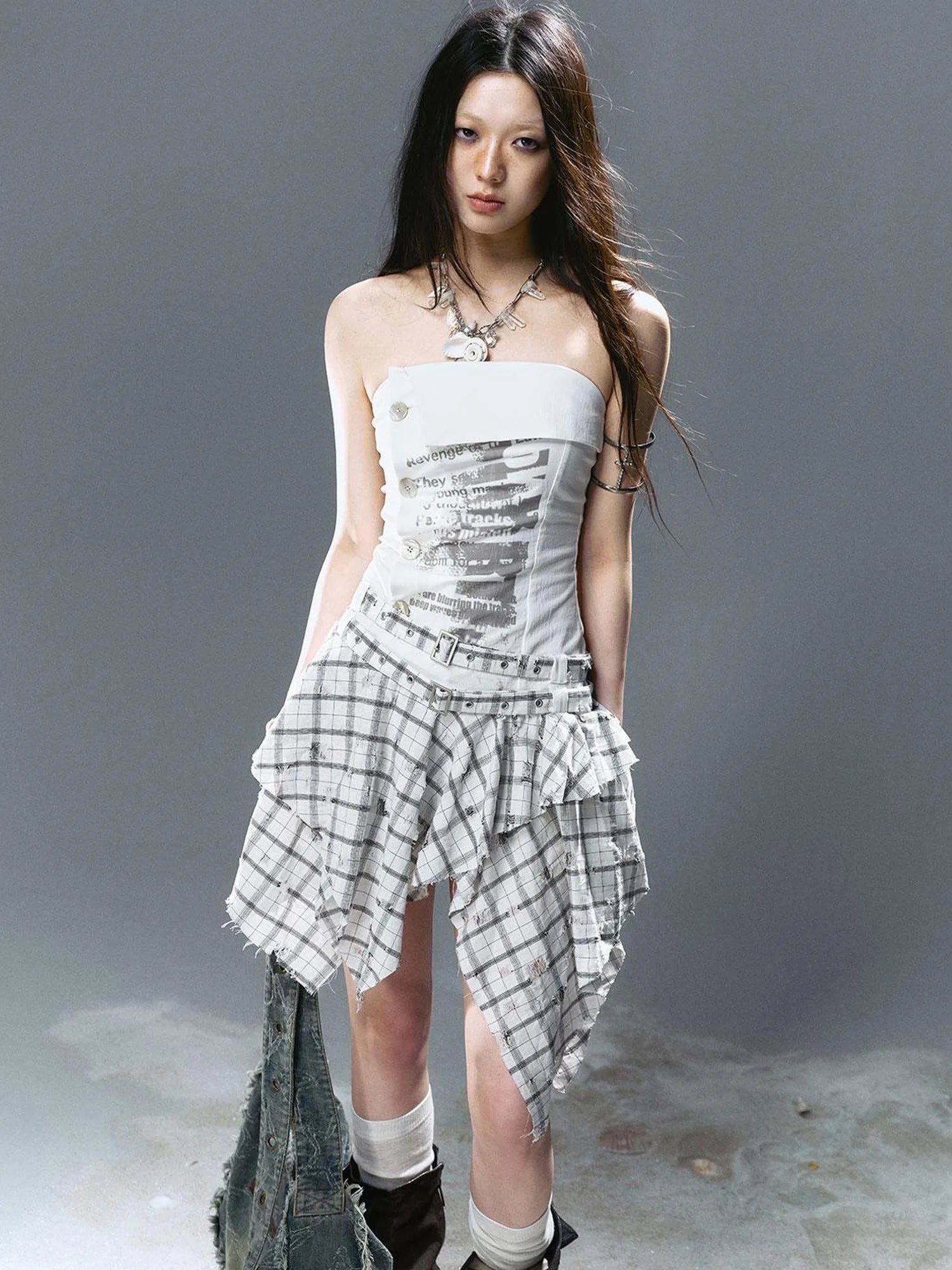 Sea Witch Crystal Shell Layered Necklace