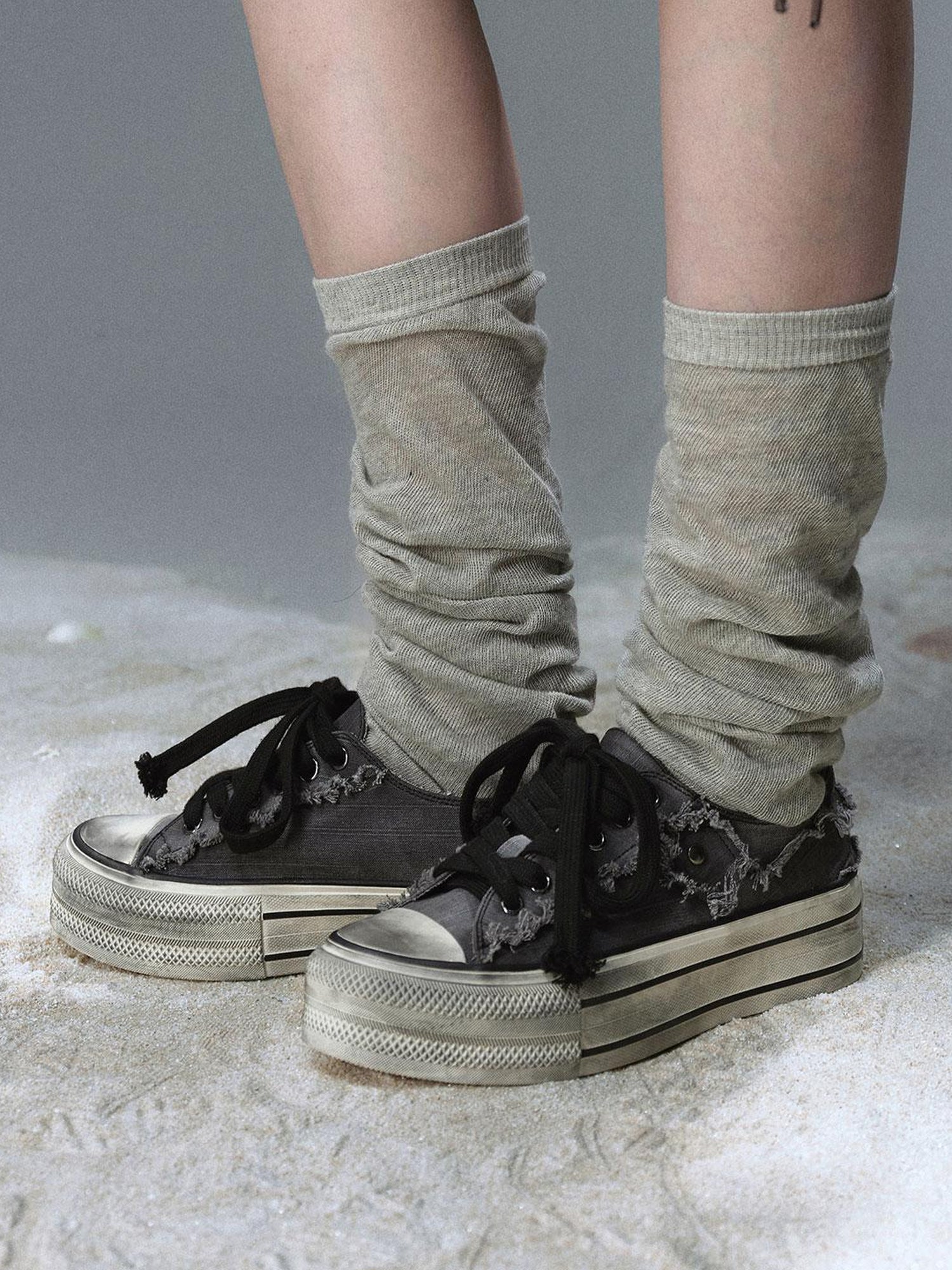 Update Cest Nous Sea Witch Poetry Cross Embroidered Vintage Canvas Shoes