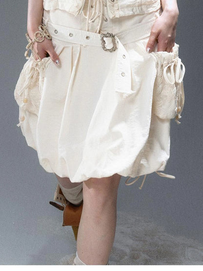 Sea Witch Poetry Vintage Gothic Ruffles V-neck T-shirt Long-Sleeve