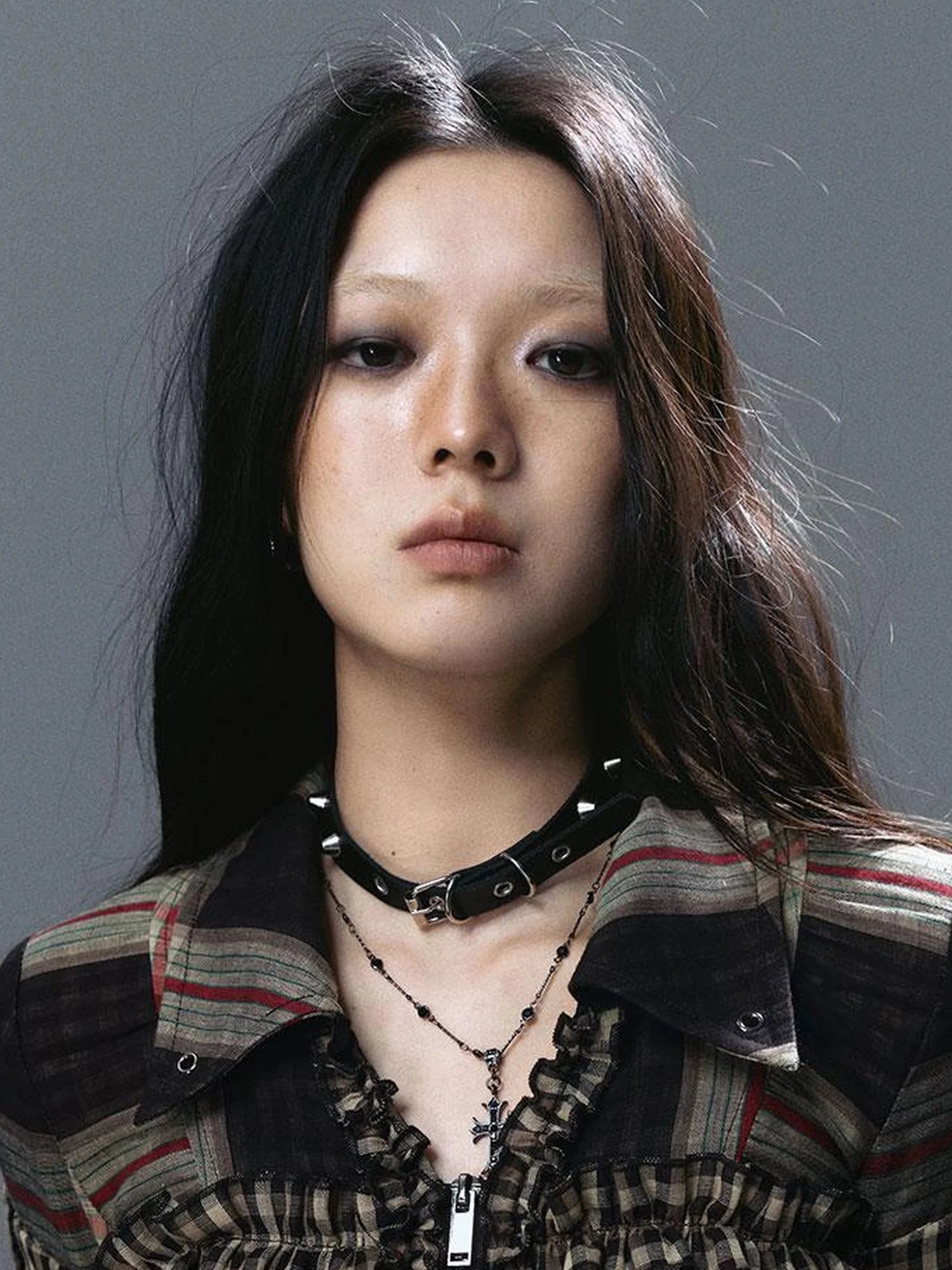 Sea Witch Poetry Vintage Gothic Ruffles V-neck T-shirt Long-Sleeve