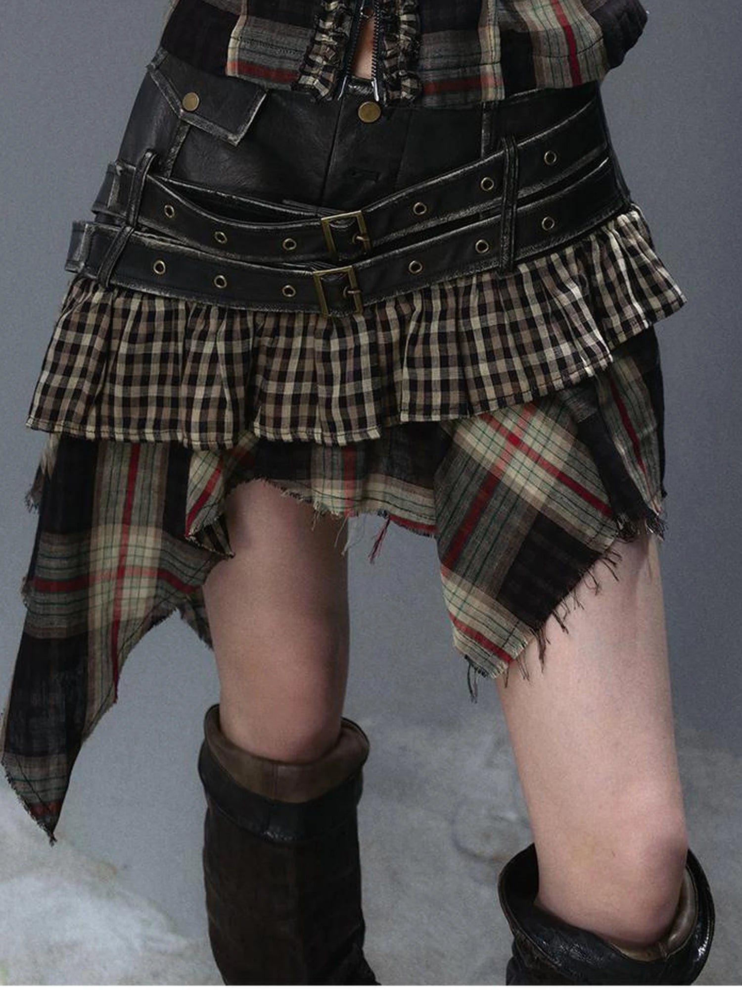 Sea Witch Poetry Vintage Gothic Ruffles V-neck T-shirt Long-Sleeve