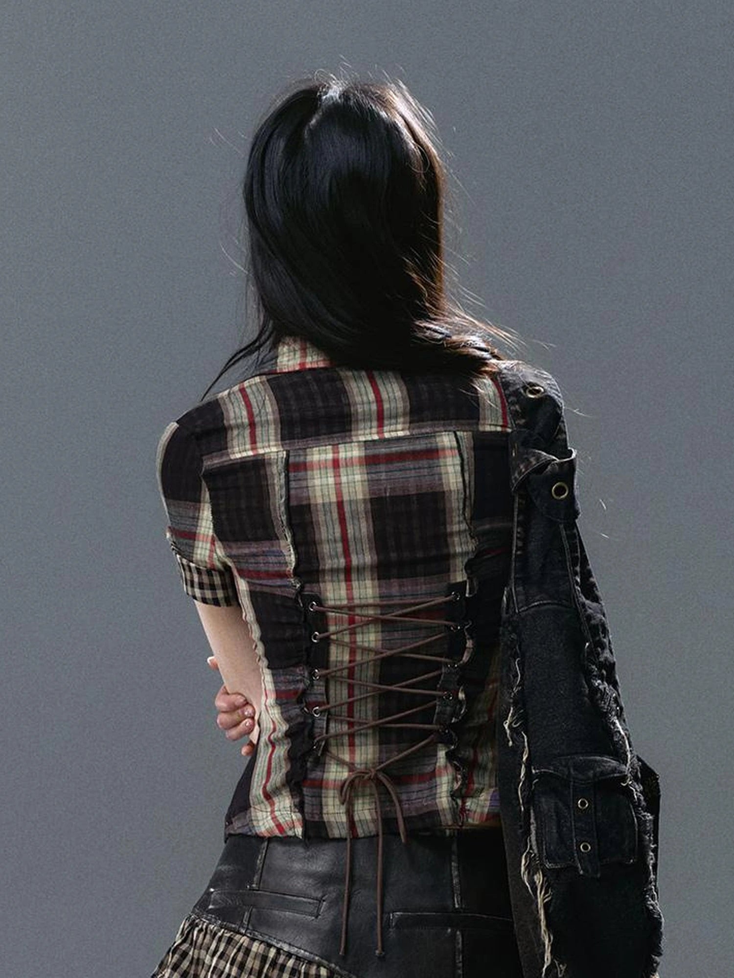 Sea Witch Poetry Vintage Gothic Ruffles V-neck T-shirt Long-Sleeve