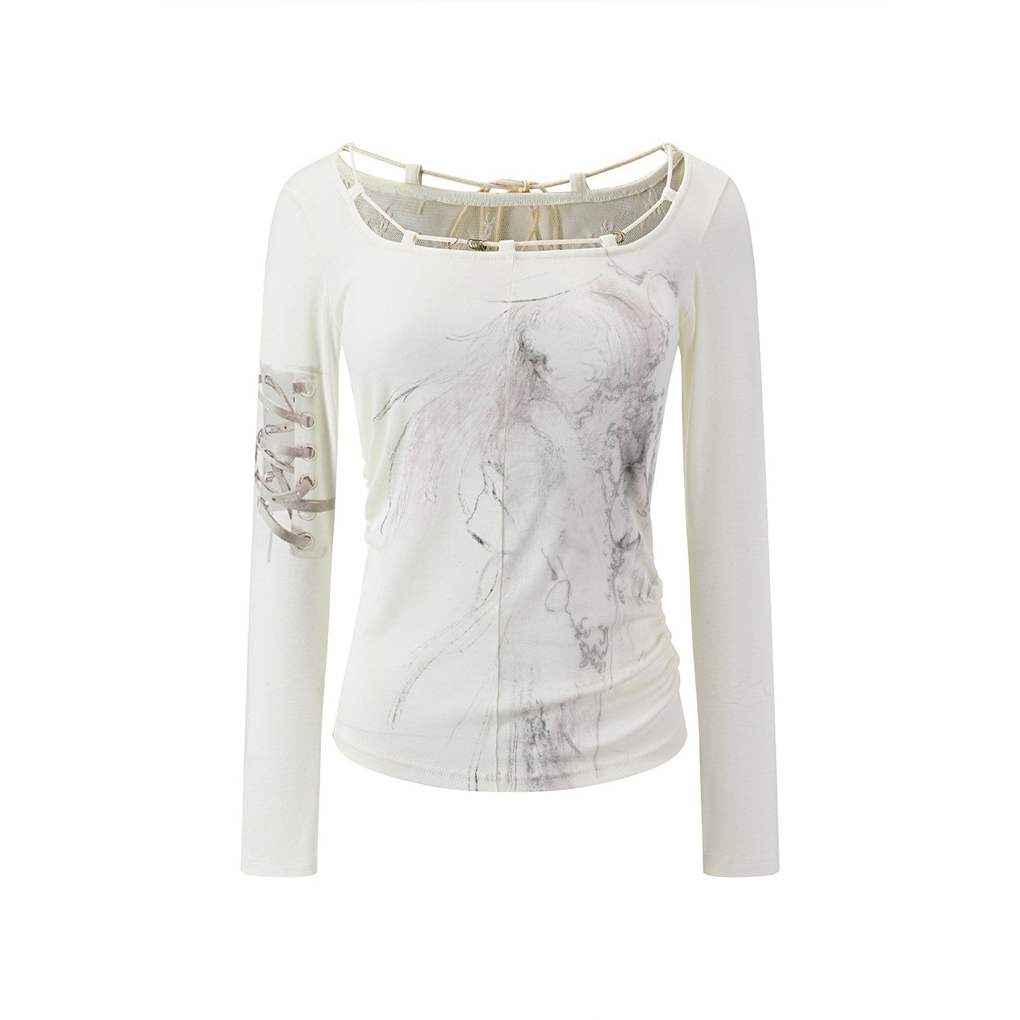 Cest_Nous_Sheer_Lace_Printed_Rope_Knot_Women&