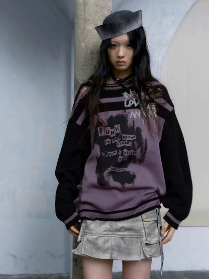 Chinese Clothing Cest Nous Update Distressed Washed Utility Pleated Skirt