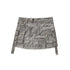 Chinese Clothing Cest Nous Update Distressed Washed Utility Pleated Skirt MISSTT
