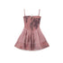Chinese Clothing Cest Nous Update Dreamy Ballet Graffiti V-neck T-shirt Long Sleeve Dress MISSTT