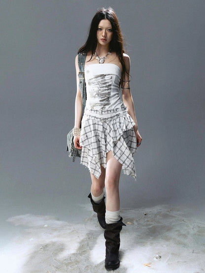 Chinese Clothing Cest Nous Update Layered Shell Crystal Pendant Necklace