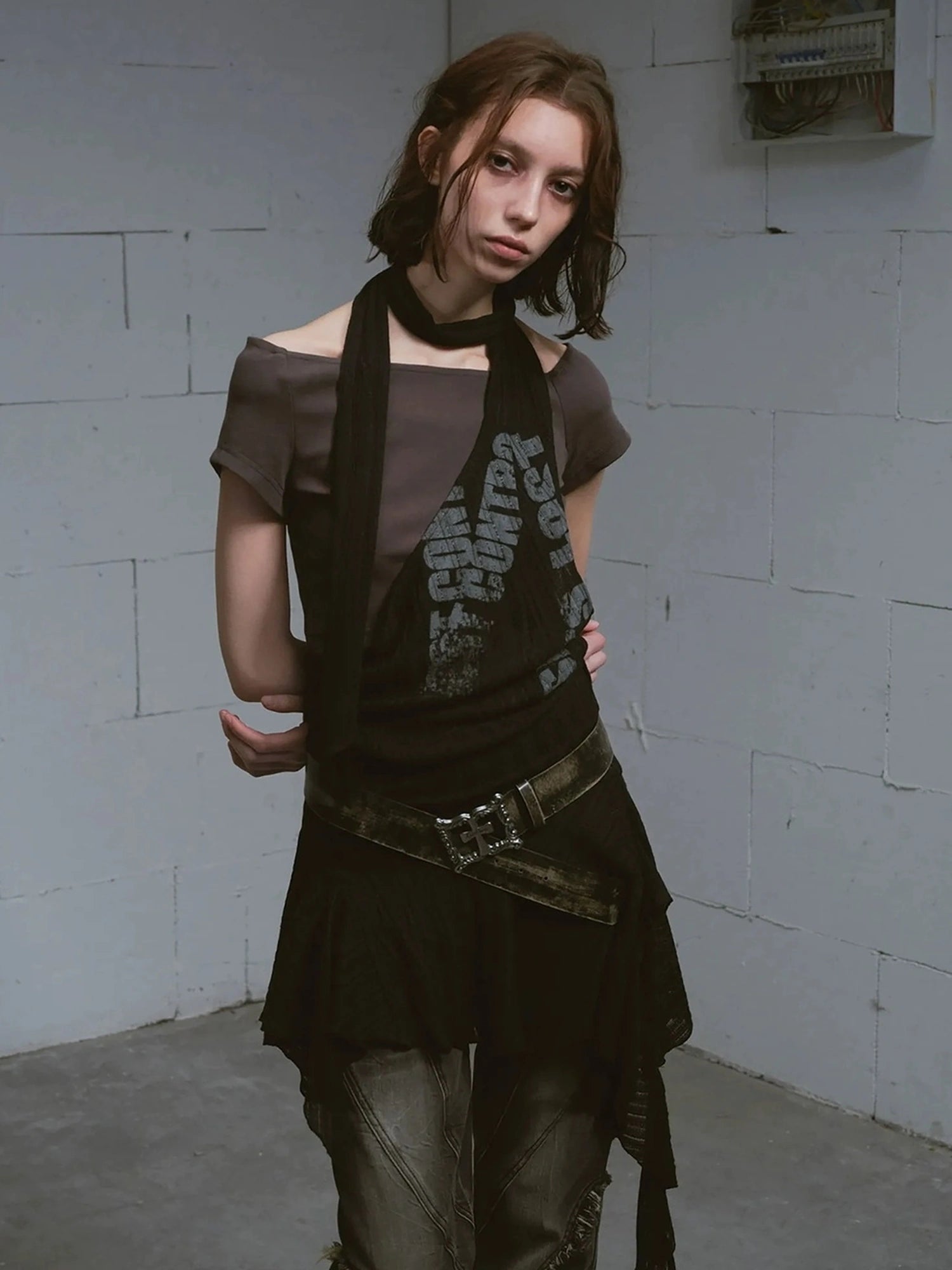 Chinese Clothing Cest Nous Update Lost Control Asymmetric Layered Dress