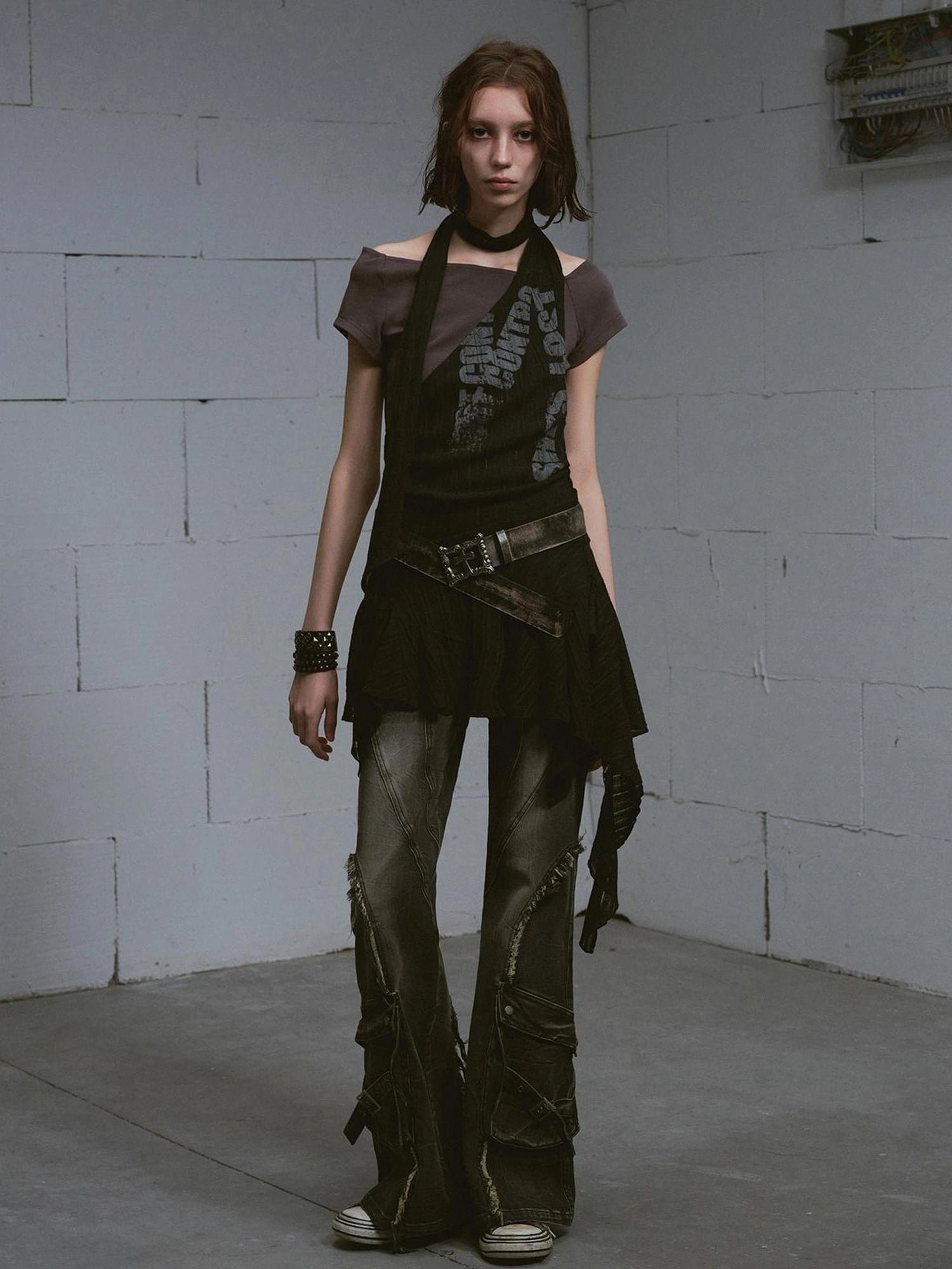 Chinese Clothing Cest Nous Update Lost Control Asymmetric Layered Dress