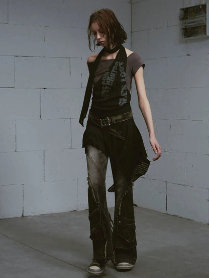 Chinese Clothing Cest Nous Update Lost Control Asymmetric Layered Dress