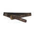 Chinese Clothing Cest Nous Update Vintage Carved Buckle Distressed Leather Lacing Belt MISSTT