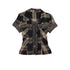 Chinese Clothing Cest Nous Update Vintage Cross Lace Gothic Ruffle V-neck T-shirt Long Sleeve MISSTT