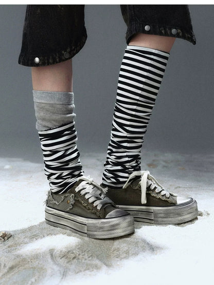 Chinese Clothing Cest Nous Update Vintage Cross Patch Distressed Canvas Sneakers