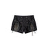 Cest_Nous_Washed_Black_Cotton_Drawstring_Cargo_Natural_Waist_Womens_Slight_Stretch_Shorts_MISSTT