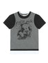 Achihara Chaos Jellyfish Tee V-Neck T-Shirt Long-Sleeve
