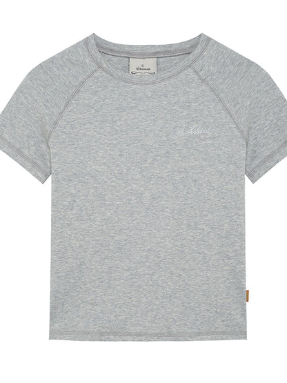Achihara Summer Essential Slim Fit Cotton Tee