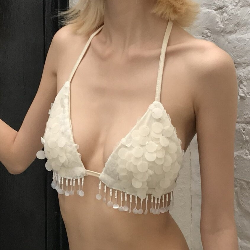 Chipchipshop_Beige_Sequin_Tassel_Sparkle_Women&