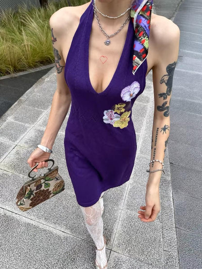 Chipchipshop Iris Embroidered Adjustable Straps Women&
