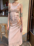 Chipchipshop Nude Butterfly Print Women&