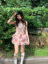 Chipchipshop Nude Printed Tulle Puff Princess Women&