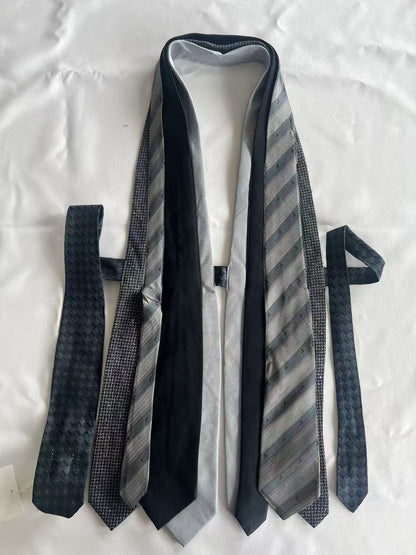 Chipchipshop_Original_Vintage_Tie_Detail_V-neck_Unique_Print_One_Of_A_Kind_Women&