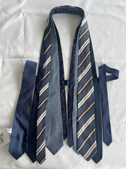 Chipchipshop_Original_Vintage_Tie_Detail_V-neck_Unique_Print_One_Of_A_Kind_Women&