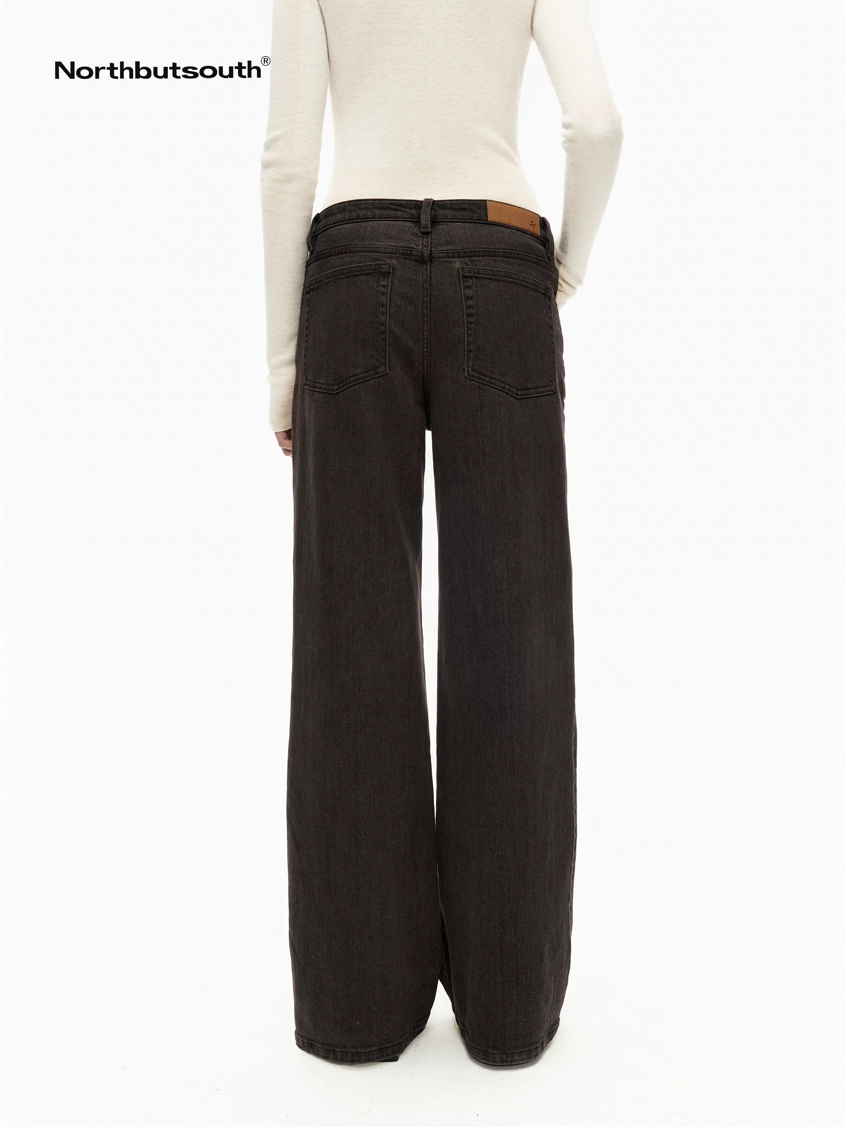 Chocolate Vintage Distressed Enzyme Wash Women&