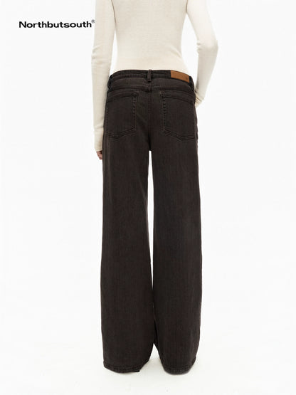 Chocolate Vintage Distressed Enzyme Wash Women&
