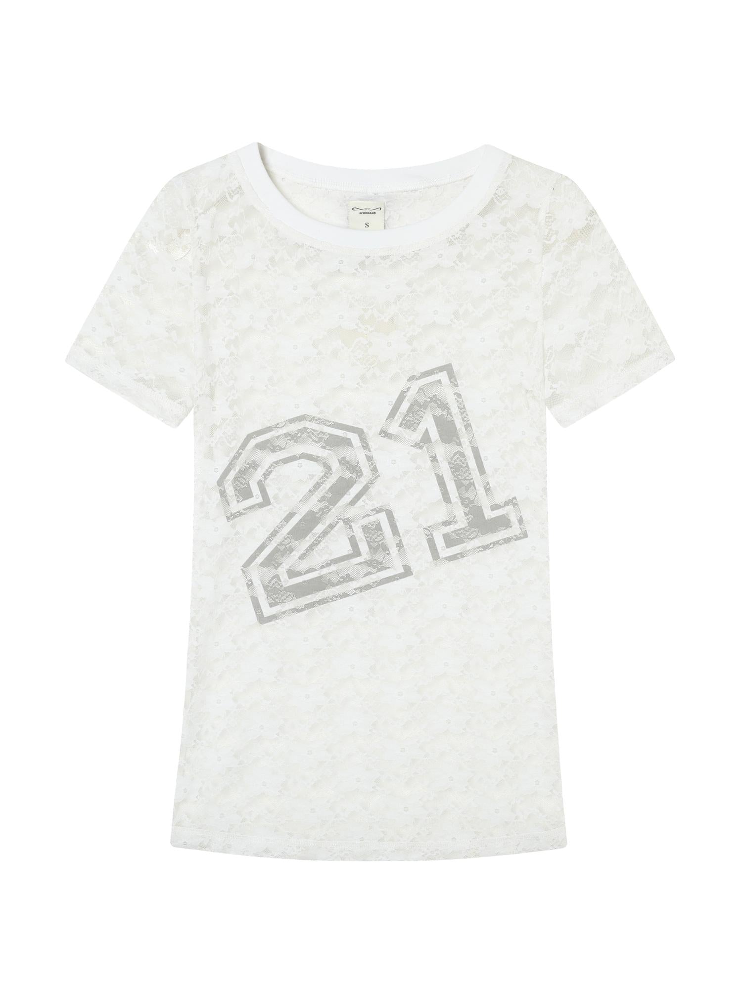 Achihara Breton Chun Lace Summer Tee