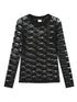 Breton Chun Lace Long Sleeve Top