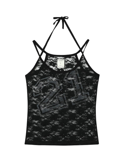 Achihara Breton Chun Lace Bralette Top