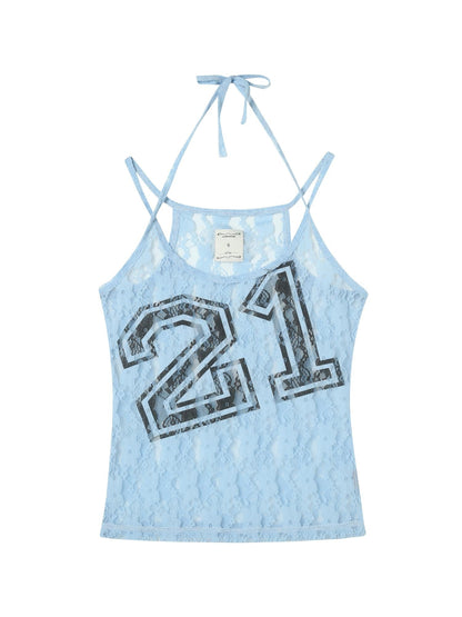 Achihara Breton Chun Lace Bralette Top