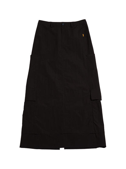 Achihara Adjustable Parachute Pants &amp; Fishtail Skirt Set