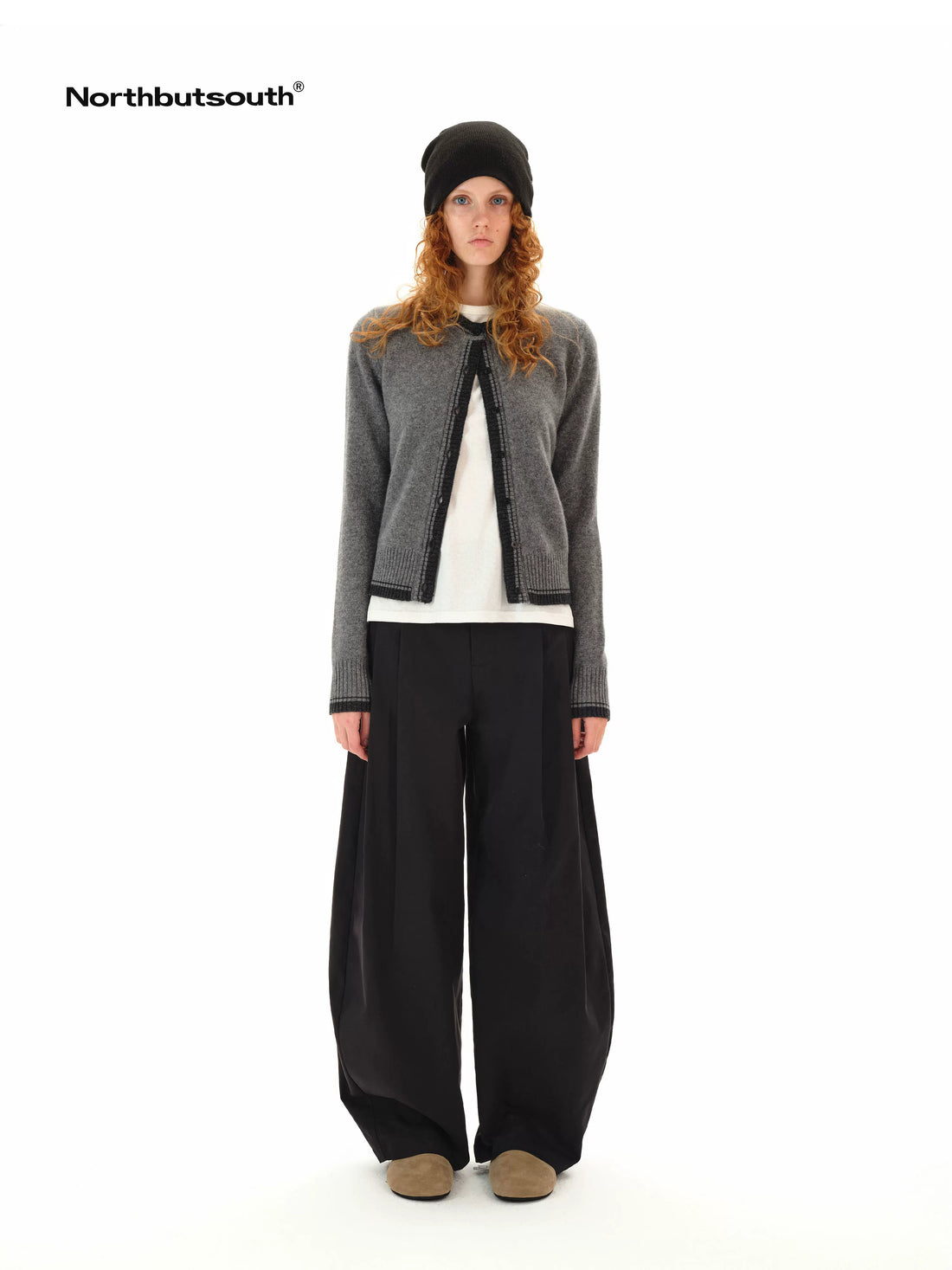 Classic Double Pleat Cocoon Trousers