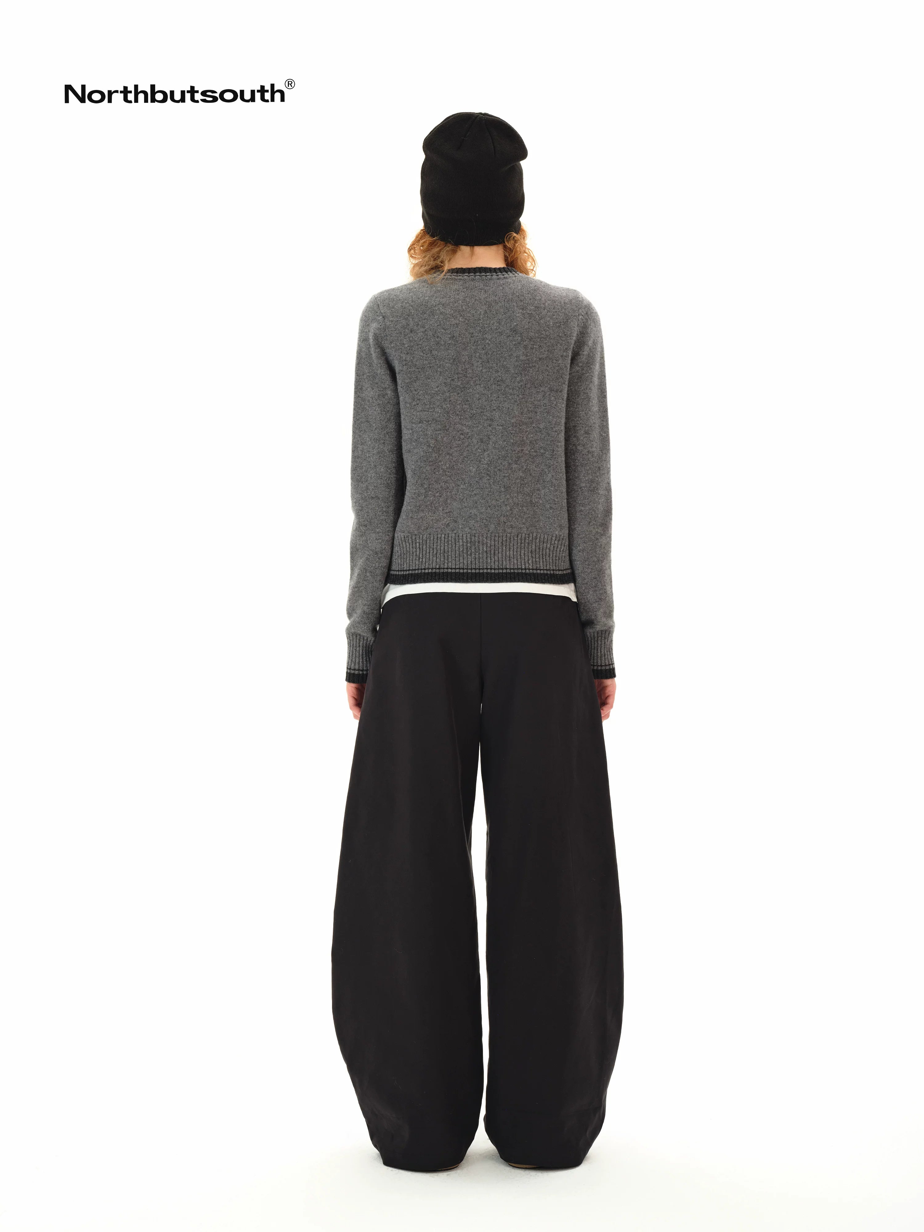 Classic Double Pleat Cocoon Trousers
