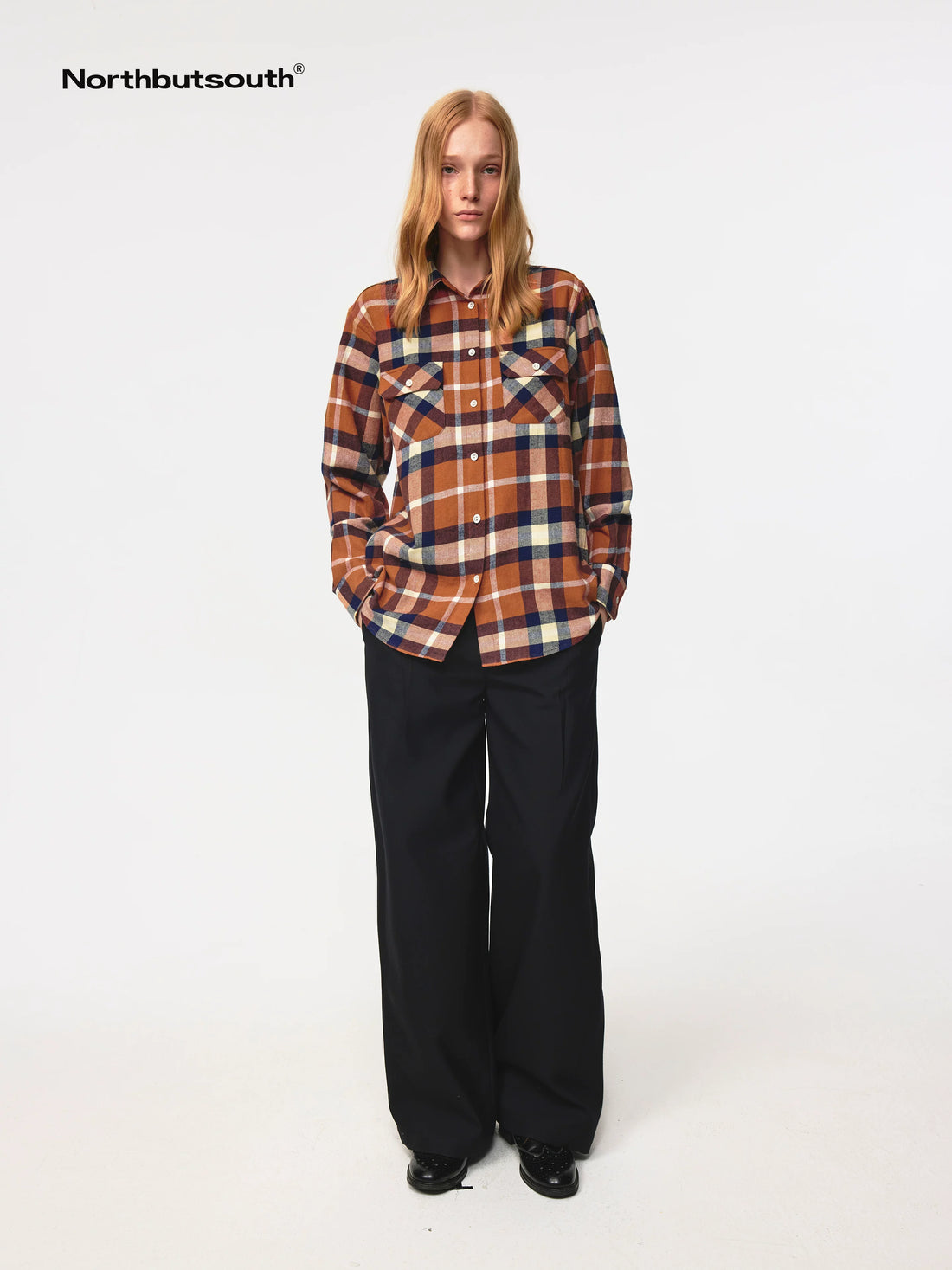Classic Retro Checkered Loose Fit Hemp Shirt Jacket