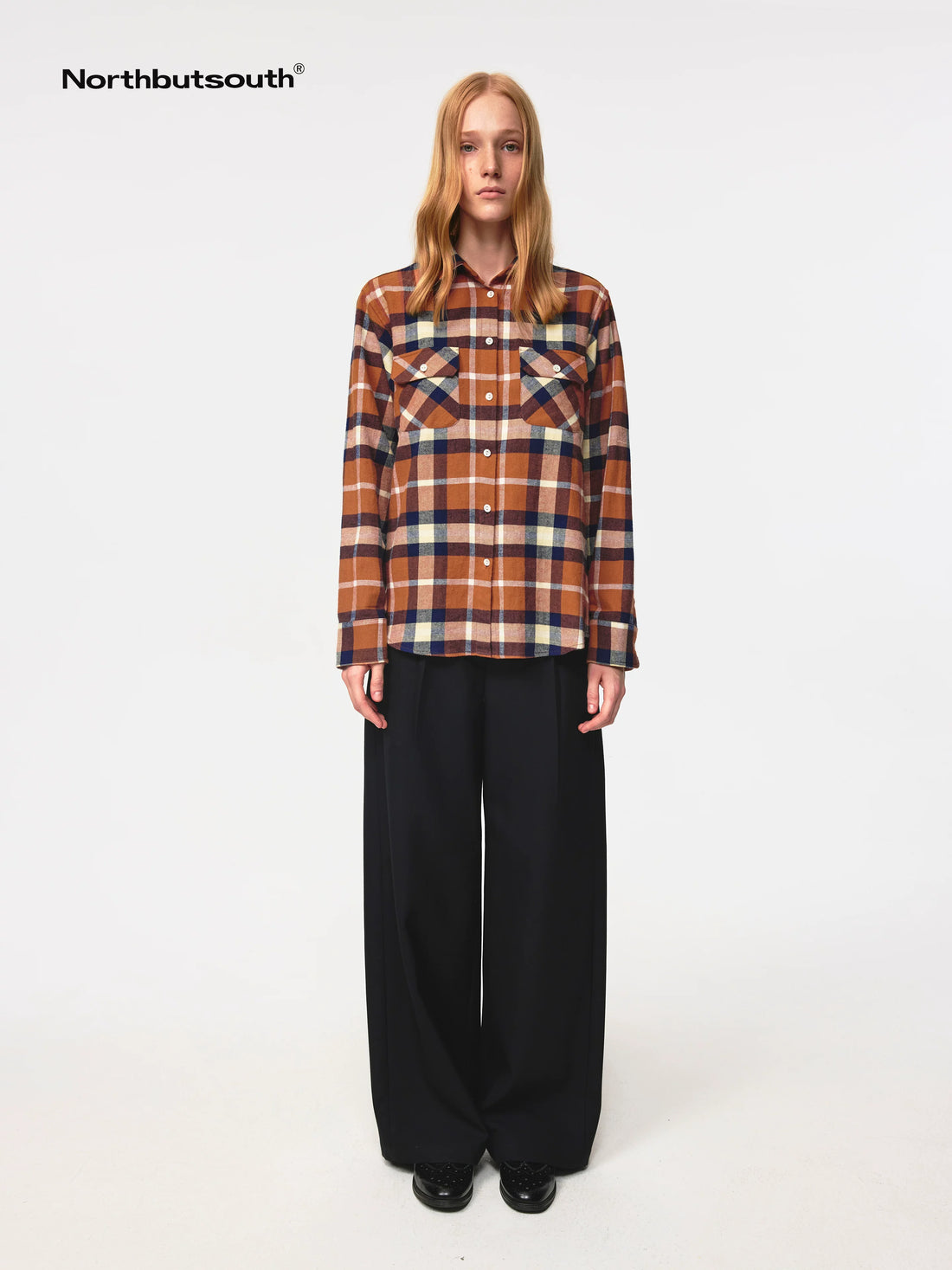 Classic Retro Checkered Loose Fit Hemp Shirt Jacket