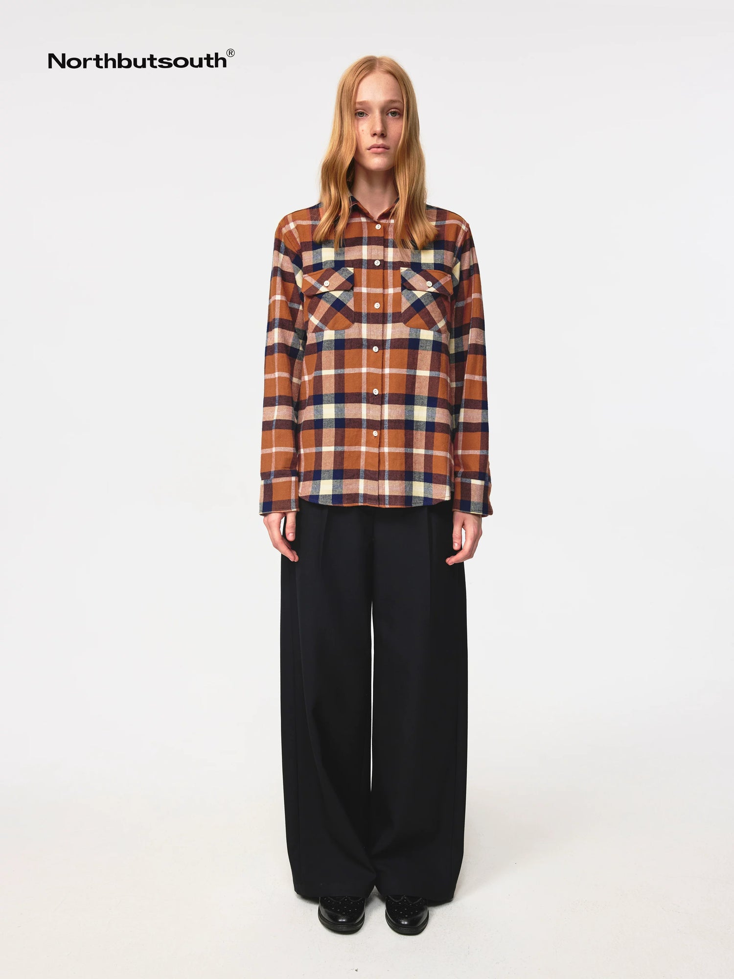 Classic Retro Checkered Loose Fit Hemp Shirt Jacket