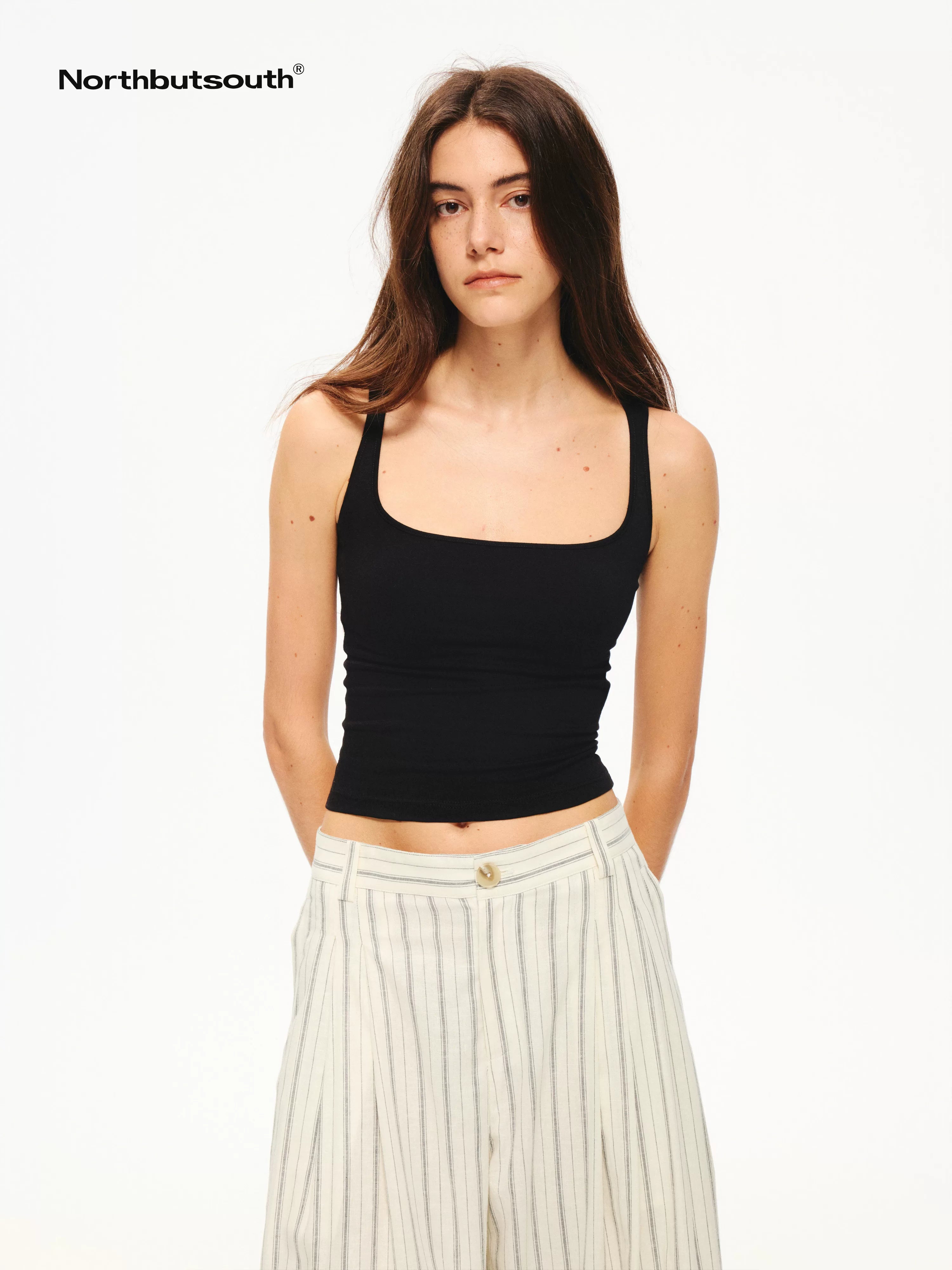 Cloudlike Square Neck Stretch Slim Side Coverage Women&
