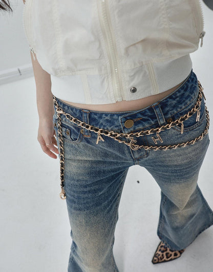 Achihara Co Co Elegant Body Chain Belt Unisex Waist Jewelry