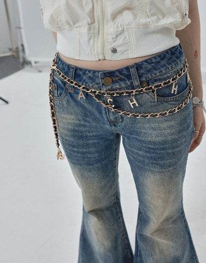 Achihara Co Co Elegant Body Chain Belt Unisex Waist Jewelry