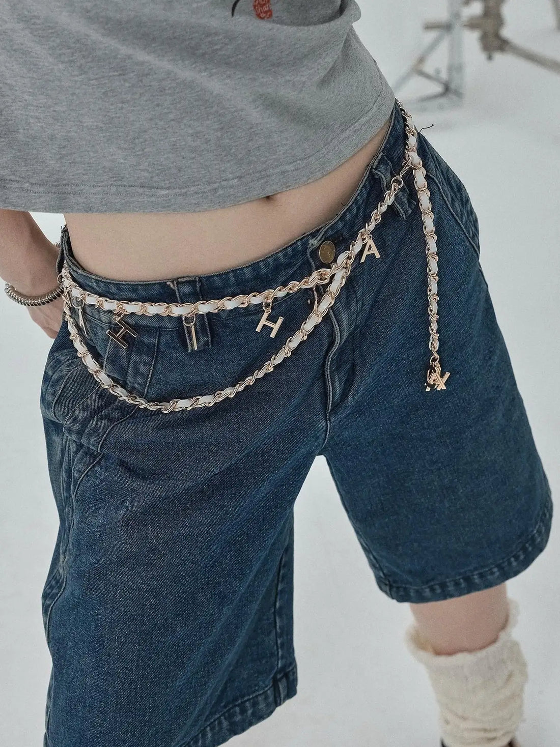 Co Co Elegant Body Chain Belt Unisex Waist Jewelry