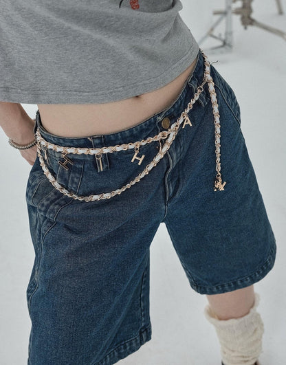 Achihara Co Co Elegant Body Chain Belt Unisex Waist Jewelry