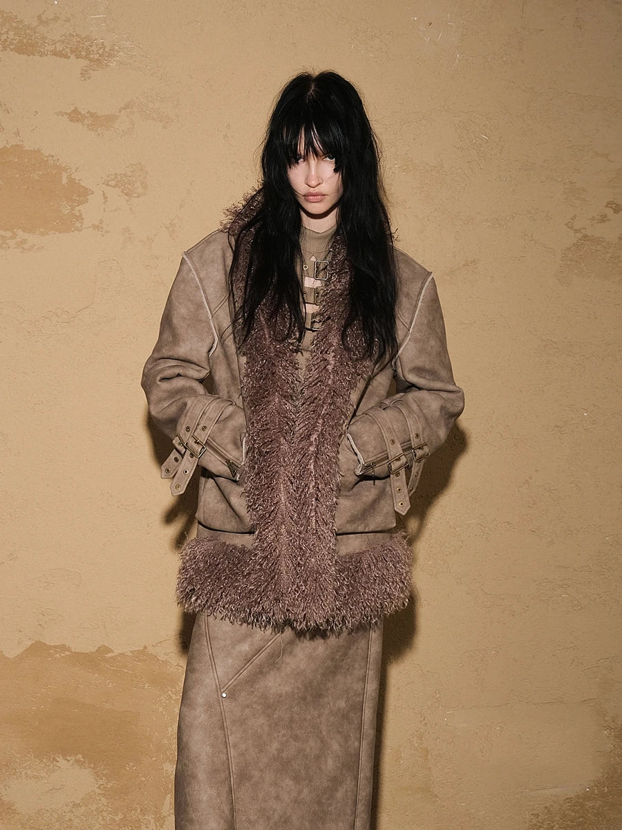 Astro Patchwork Leather Jacket