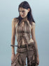UpdateNN NORTH NODE Piscean Loom Ethereal Threads Cracked Mirage Vest
